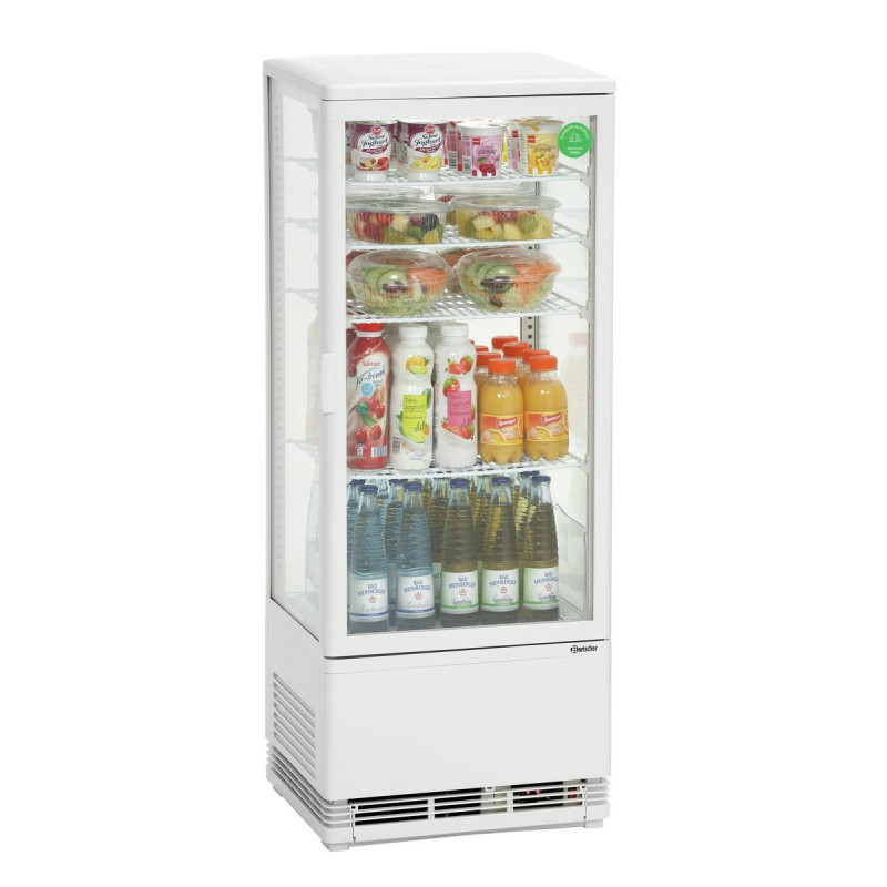 Mini professional refrigerated display case 98 liters