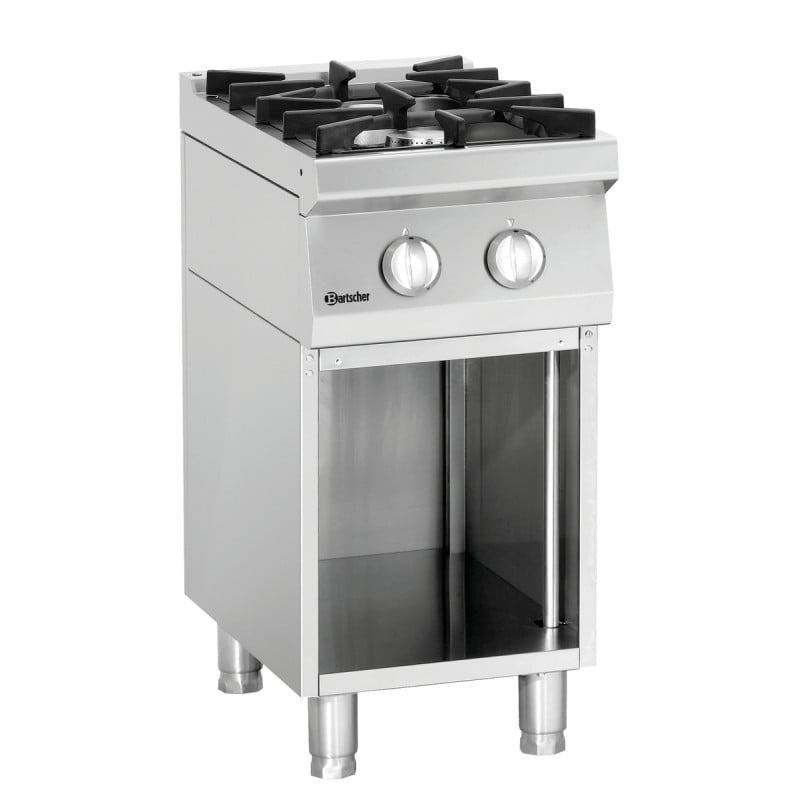 Two-burner stove with base unit Series 700