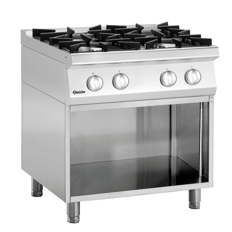 Fourneau 4 Feux mit Unterbau Serie 700