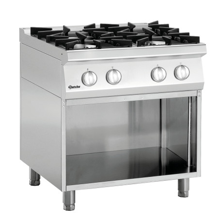 Fourneau 4 Feux mit Unterbau Serie 700