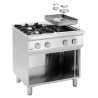 Fourneau 4 Feux mit Unterbau Serie 700