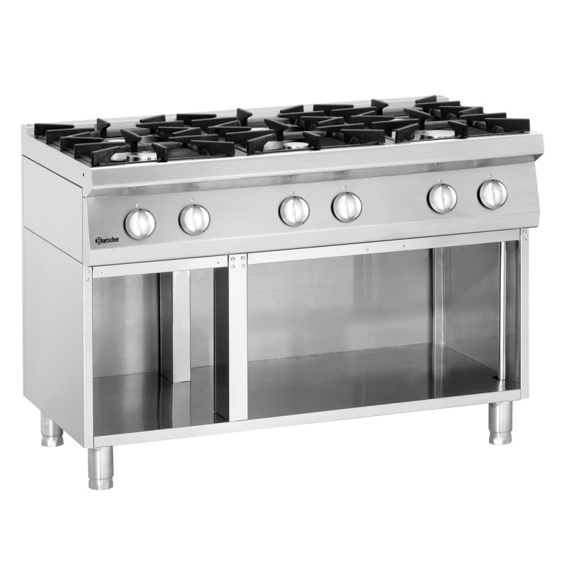 Fourneau 6 Feux mit Unterbau Serie 700 Fourneau 6 Feux mit Unterbau Serie 700