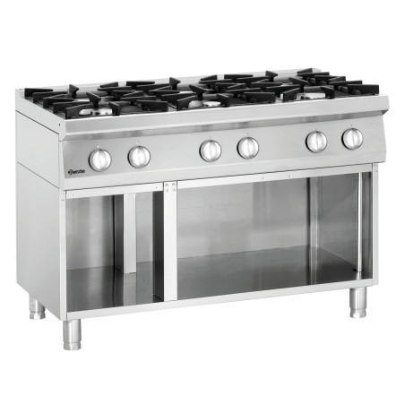 Fourneau 6 Feux mit Unterbau Serie 700