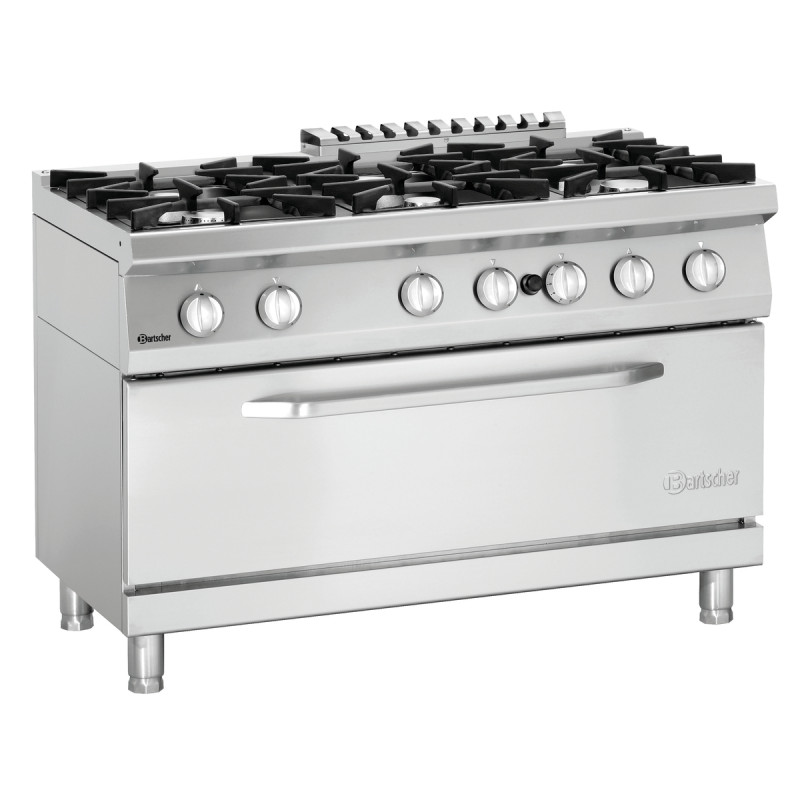 6-Burner Stove with Large Gas Oven Series 700