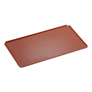 Plaque de cuisson GN 1/1 perforée avec revêtement silicone