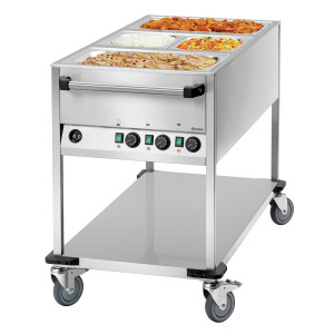 Chariot à Bain-Marie - 3 GN 1/1