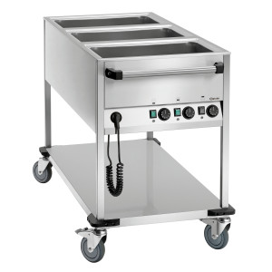 Bain-Marie Trolley - 3 GN 1/1