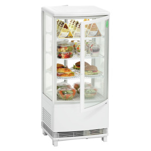 Mini Professional Refrigerated Display Case Bartscher - 86 L