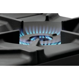 Sechsbrenner-Herd Serie 900 - Gasofen GN 2/1 und Schrank der Marke Bartscher