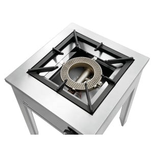 Professioneller Gasherd auf Füßen - 1 Flamme - 280 mm Bartscher 1050603
