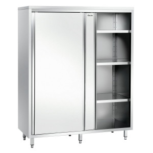 Edelstahl-Hochschrank - H 2000 mm Bartscher