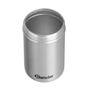 Set of 6 Aluminum Salt Shakers - 11 cm - Bartscher