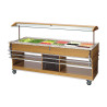 Buffet/Salatbar gekühlt - 6 x GN 1/1