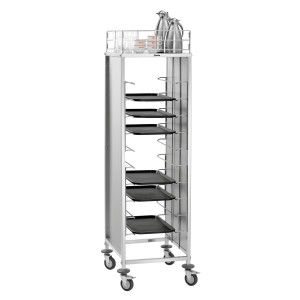 Chariot Gastronorme en Inox - 10 Niveaux - Bartscher