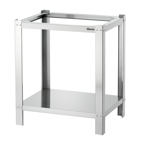 Support PO NT5 Bartscher in Nickel-Chrome Steel - Dimensions 760x610x900 mm