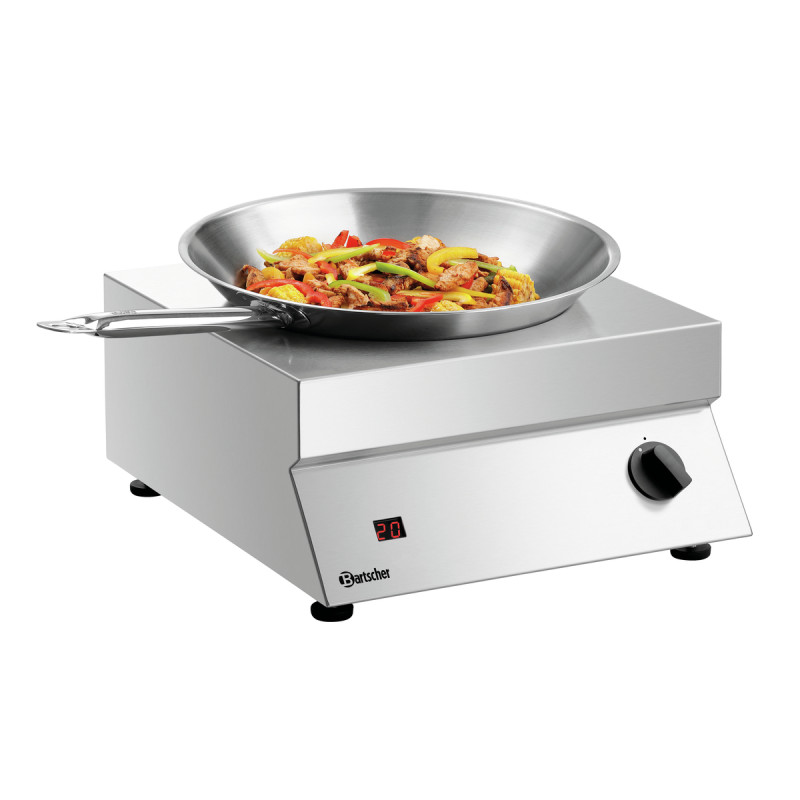 Induction wok 70/293 Bartscher: Power 7000W, professional cooking