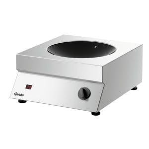 Wok à induction 70/293 Bartscher : Puissance 7000W, cuisson professionnelle