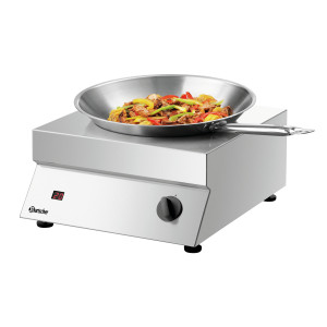 Wok à induction 70/293 Bartscher : Puissance 7000W, cuisson professionnelle