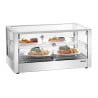 Bartscher 6200 2EK heated display case - Maintains temperature up to 90°C