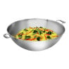 Professionelle Wok-Pfanne Bartscher - Edelstahl - 22L