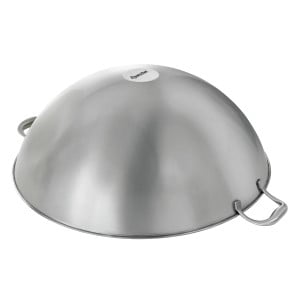 Professionelle Wok-Pfanne Bartscher - Edelstahl - 22L