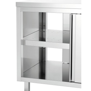 Professional stainless steel warming cabinet - 2000W 4T