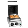 Professional waffle maker MDI 1BW-AL Bartscher | Brussels waffle and 1800W power