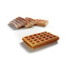 Professional waffle maker MDI 1BW-AL Bartscher | Brussels waffle and 1800W power