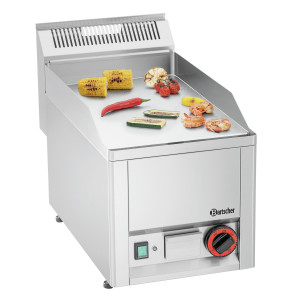 Plancha GPL 320E-G Bartscher: Glatte verchromte Platte und Leistung 3000W