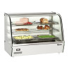 Bartscher DeliPlus II heated display case in stainless steel