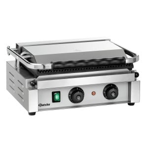 Grill contact Panini-T Bartscher : High-performance Gril à contact pour paninis et sandwichs