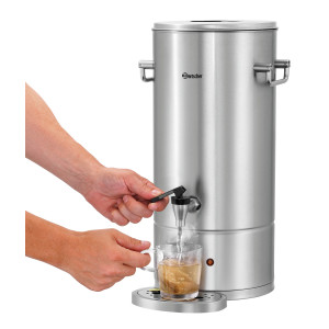 Hot water dispenser 9L Bartscher in stainless steel & thermostat - 2800W