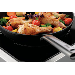 Professional induction hob Bartscher ITH 35-265 - Power 3500W and 20 levels - Stainless steel