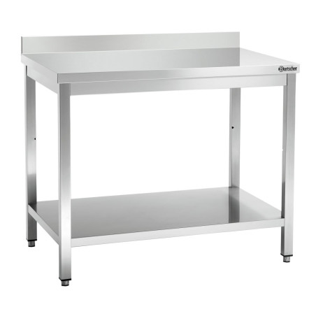 Table de travail inox L1000, AD, Bartscher | Spacieuse & robuste