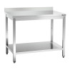 Table de travail inox L1000, AD, Bartscher | Spacieuse & robuste