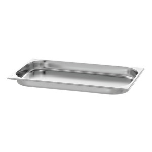 GN 1/1 P40 tray in Nickel-chrome, Bartscher Basic Line