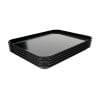 Black melamine presentation dish 210x280 mm Bartscher - Elegance and professionalism in the kitchen