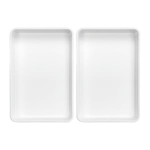 Bartscher presentation dish 60W-210x280 in white melamine