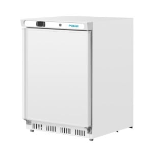 Weiße Positive Thekenkühlvitrine - 150 L - Polar