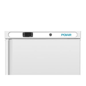 Weiße Positive Thekenkühlvitrine - 150 L - Polar