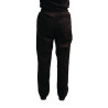 Pantalon de Cuisine Mixte Easyfit Noir Traité Teflon - Taille XS - Whites Chefs Clothing - Fourniresto