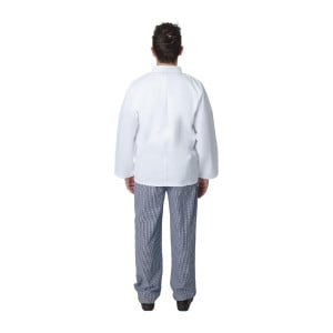 Veste De Cuisine Mixte Blanche À Manches Longues Vegas - Taille M - Whites Chefs Clothing - Fourniresto