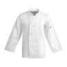 Weiße Unisex-Kochjacke mit langen Ärmeln Vegas - Größe XL - Whites Chefs Clothing - Fourniresto