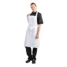 Schürze Latz Weiß 711 x 656 mm - Whites Chefs Clothing - Fourniresto