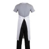 Tablier Bavette Blanc - Taille Xl 915 X 1066 Mm - Whites Chefs Clothing - Fourniresto