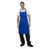 Tabier Bavette Bleu Roi 710 X 970 Mm - Whites Chefs Clothing - Fourniresto