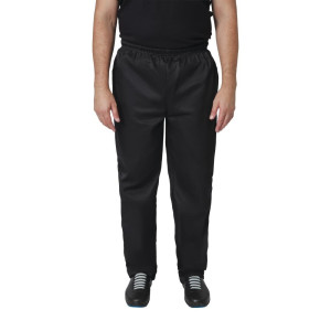 Kochhose Unisex Schwarz Vegas - Größe XXL - Whites Chefs Clothing - Fourniresto