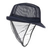 Hut Trilby Marineblau mit Netz - Größe M 570 mm - FourniResto - Fourniresto