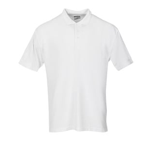 Polo Mixte Blanc - Taille L - FourniResto - Fourniresto