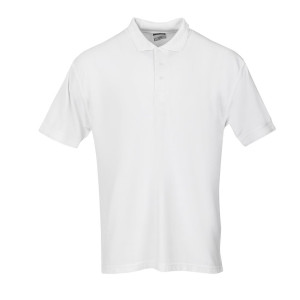 Polo Mixte Blanc - Taille S - FourniResto - Fourniresto